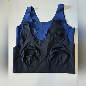 Bali Comfort Revolution Seamless Lot Of 2 T-shirt Bra Large